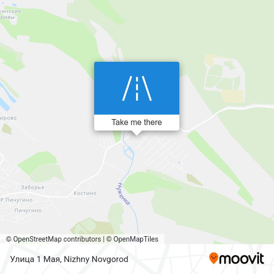 Улица 1 Мая map