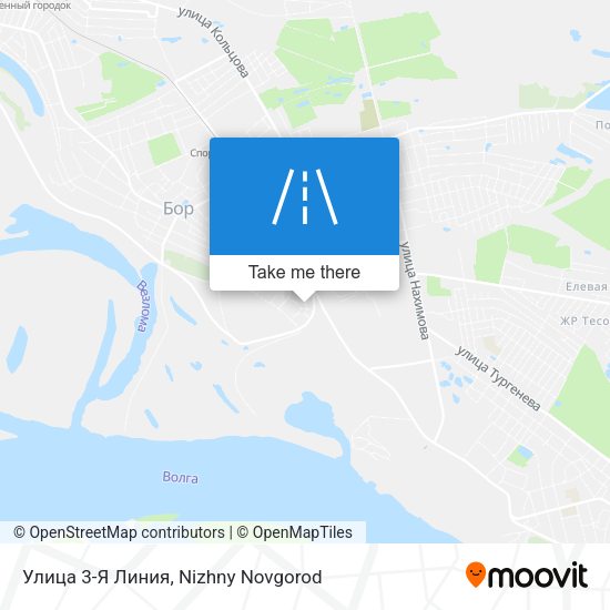 Улица 3-Я Линия map