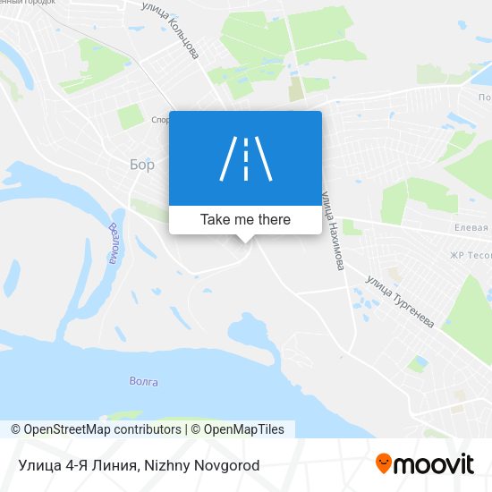 Улица 4-Я Линия map