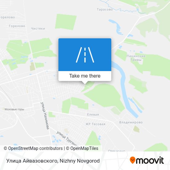 Улица Айвазовского map