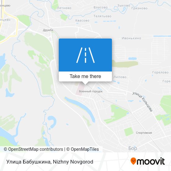 Улица Бабушкина map