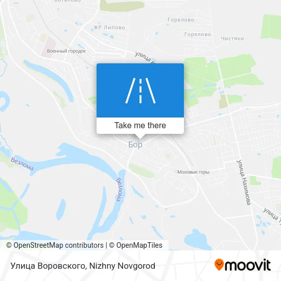 Улица Воровского map