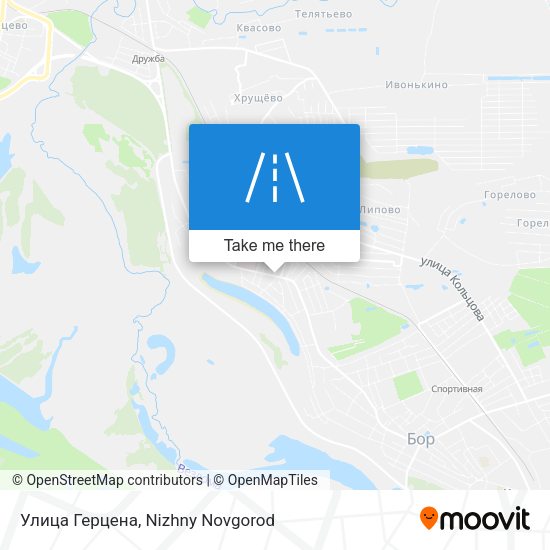Улица Герцена map
