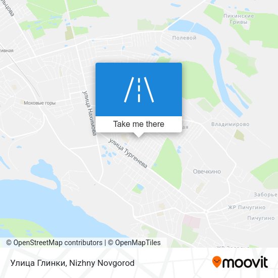 Улица Глинки map