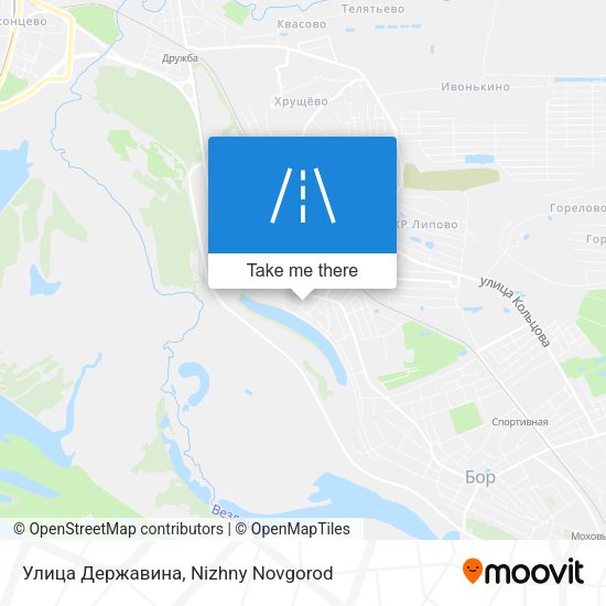 Улица Державина map