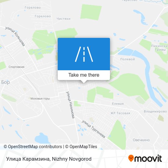 Улица Карамзина map