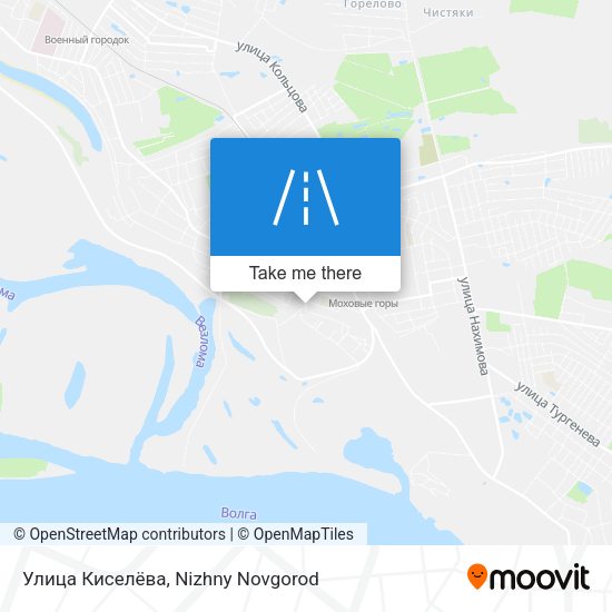 Улица Киселёва map