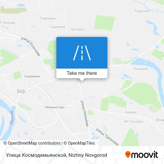 Улица Космодемьянской map