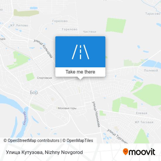 Улица Кутузова map