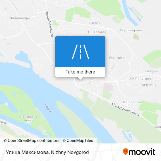 Улица Максимова map