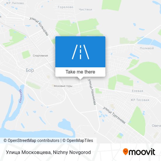 Улица Московцева map
