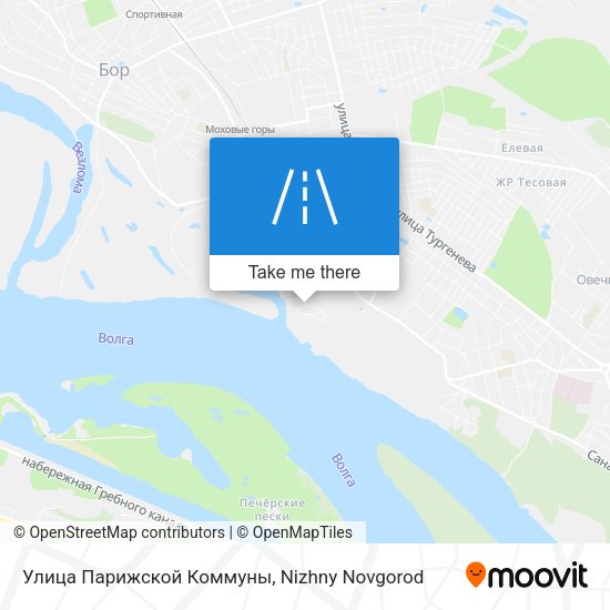 Улица Парижской Коммуны map