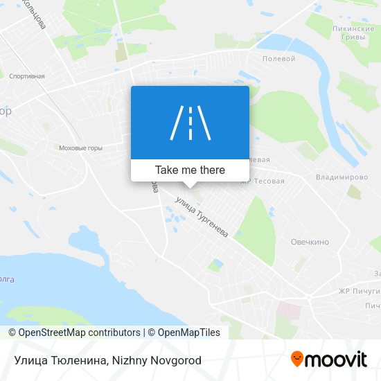 Улица Тюленина map
