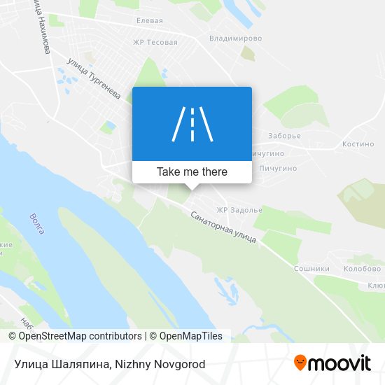 Улица Шаляпина map
