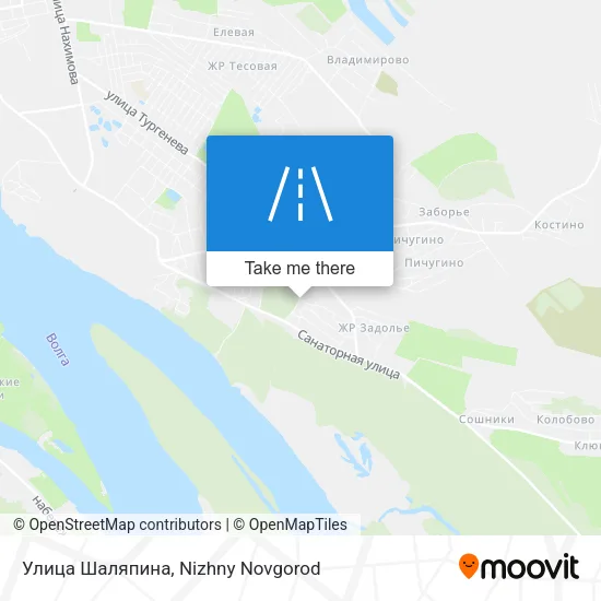 Улица Шаляпина map