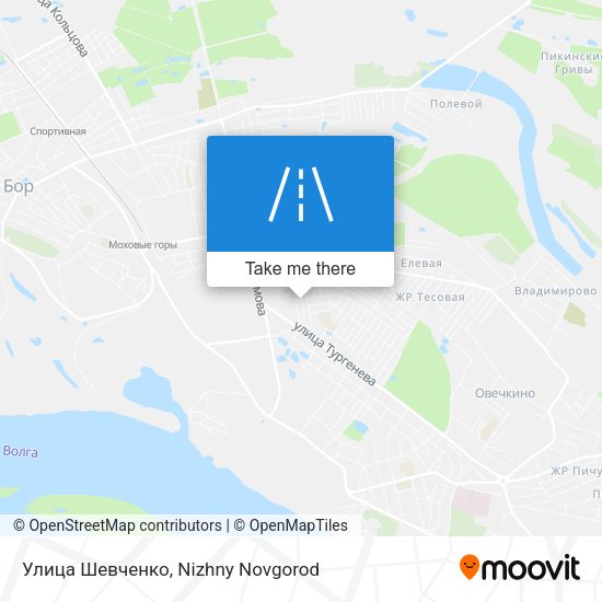 Улица Шевченко map