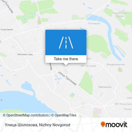Улица Шолохова map