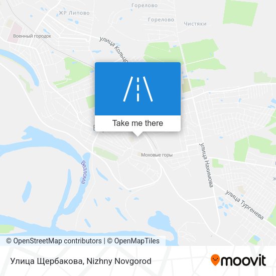 Улица Щербакова map