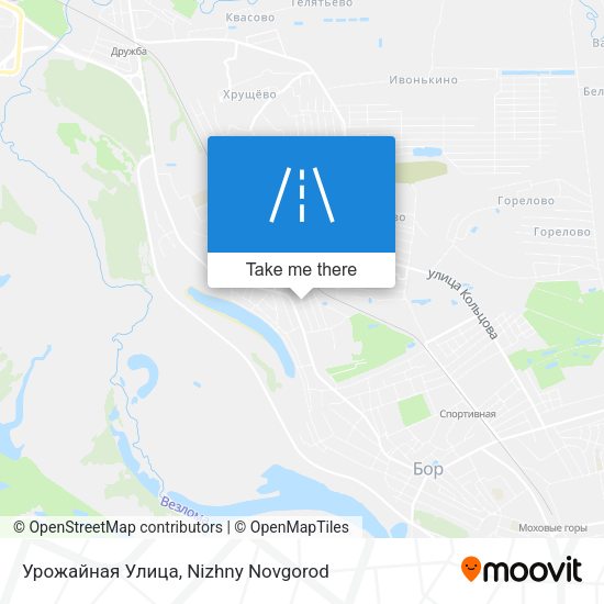 Урожайная Улица map
