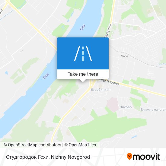 Студгородок Гсхи map