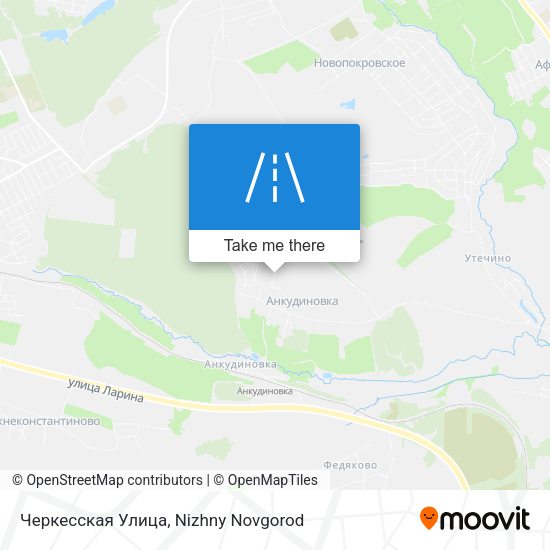Черкесская Улица map
