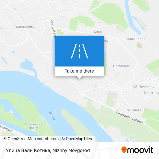 Улица Вали Котика map