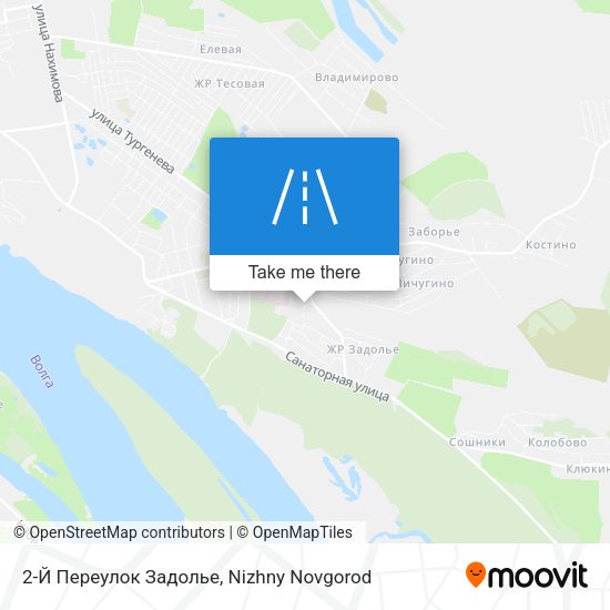 2-Й Переулок Задолье map