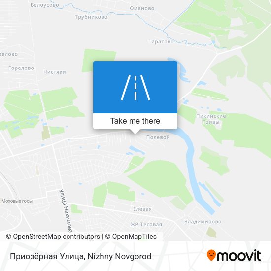 Приозёрная Улица map