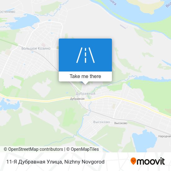 11-Я Дубравная Улица map