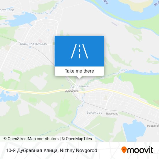10-Я Дубравная Улица map