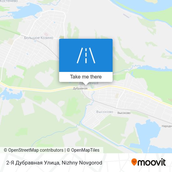 2-Я Дубравная Улица map