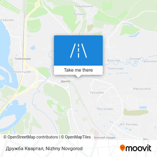 Дружба Квартал map