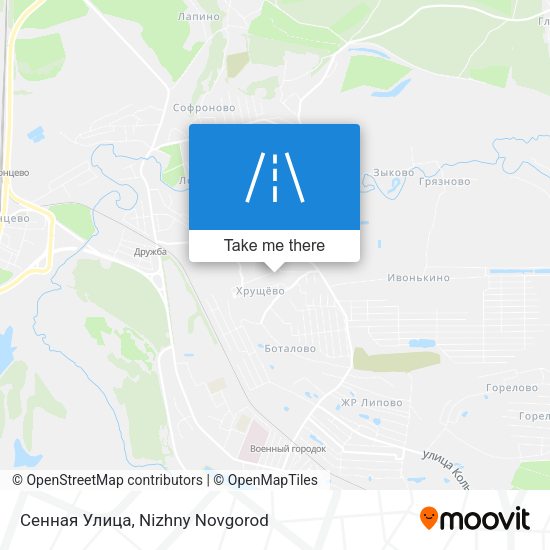 Сенная Улица map