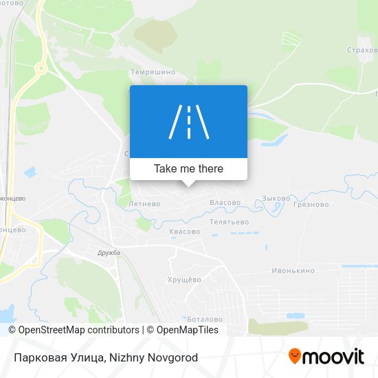 Парковая Улица map