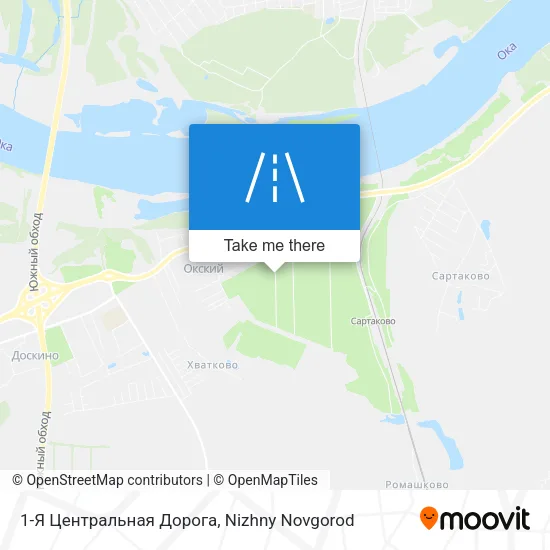 1-Я Центральная Дорога map