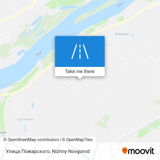 Улица Пожарского map
