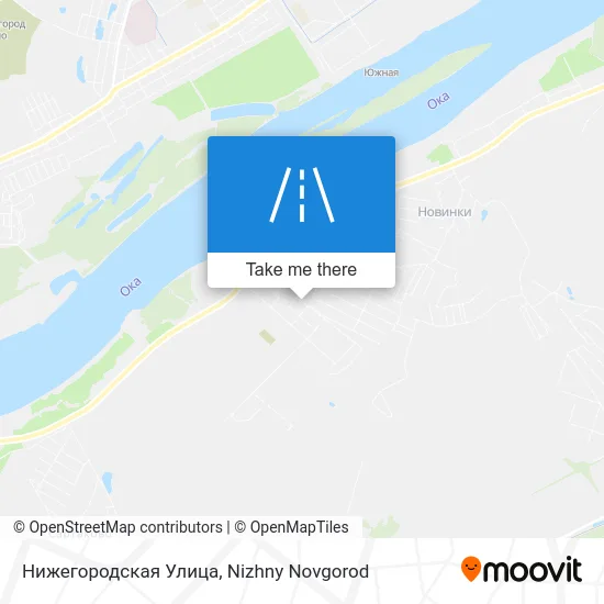 Нижегородская Улица map