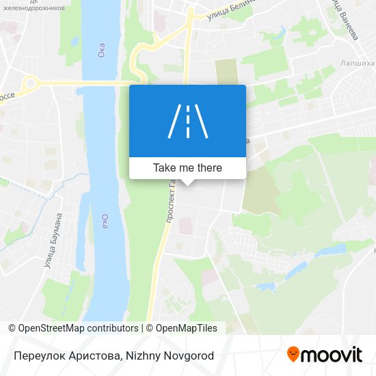 Переулок Аристова map
