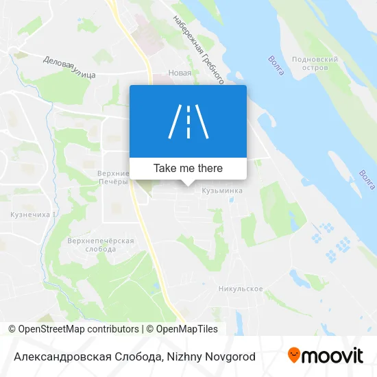Александровская Слобода map