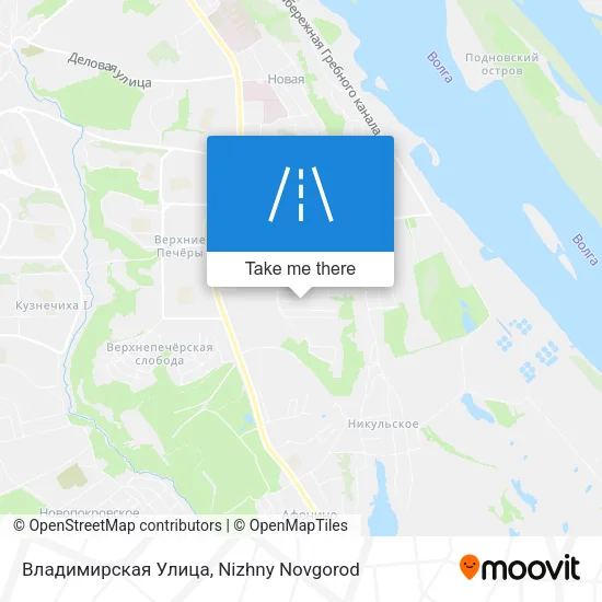Владимирская Улица map