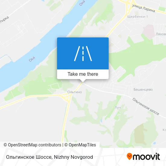 Ольгинское Шоссе map