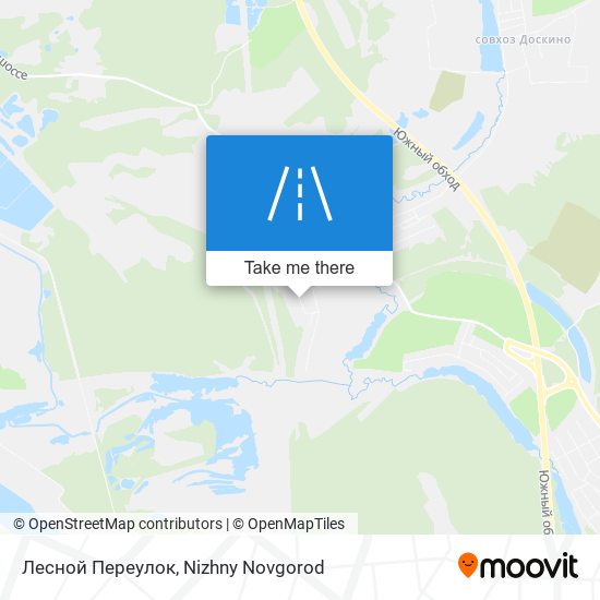 Лесной Переулок map