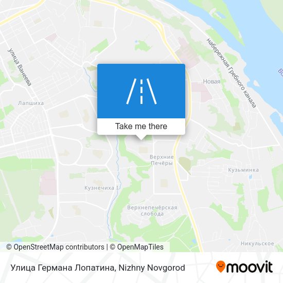 Улица Германа Лопатина map