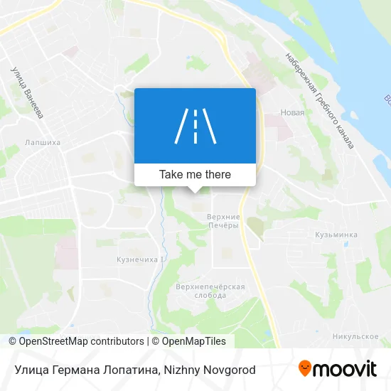 Улица Германа Лопатина map