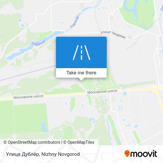 Улица Дублёр map