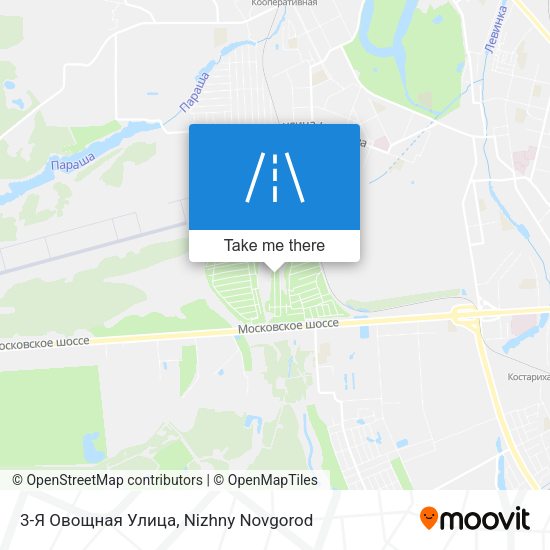 3-Я Овощная Улица map