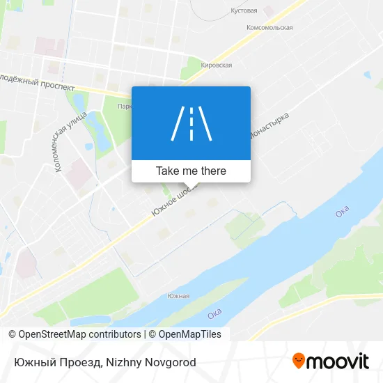 Южный Проезд map