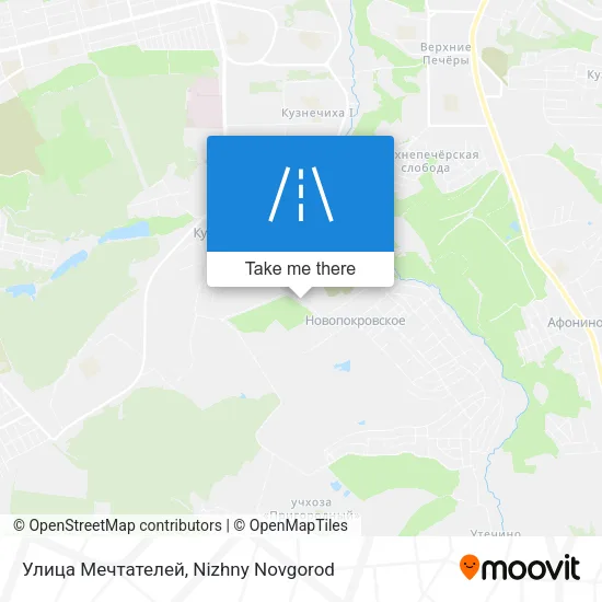 Улица Мечтателей map