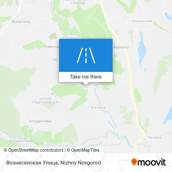Вознесенская Улица map
