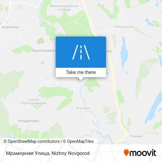 Мраморная Улица map